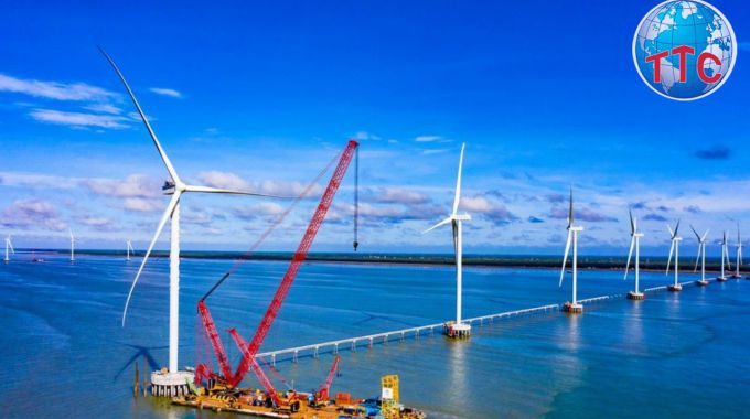 Dự án Nhà máy Điện gió Đông Hải 1 tại Trà Vinh 